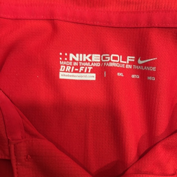 Nike 3XL red polo - Picture 2 of 3